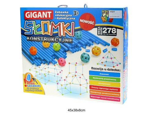 KLOCKI SŁOMKI GIGANT 278EL. 17217