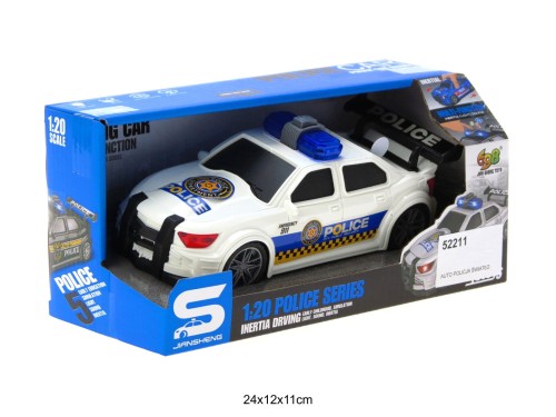 AUTO POLICJA ŚWIATŁO DŹWIĘK 52211