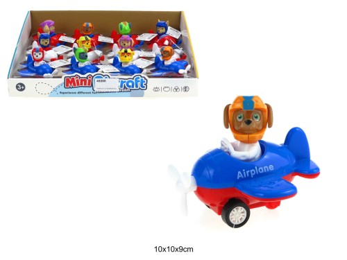 SAMOLOT Z PIESKIEM 10CM 49280