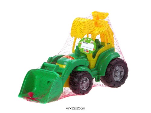 MISTRZ TRAKTOR Z ŁOPATĄ I ŁYŻKĄ W SIATCE 83055