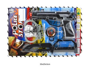ZESTAW POLICJA PISTOLET NÓŻ 17220