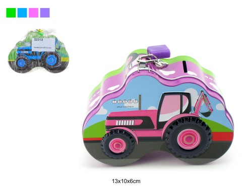 SKARBONKA METALOWA TRAKTOR 32313