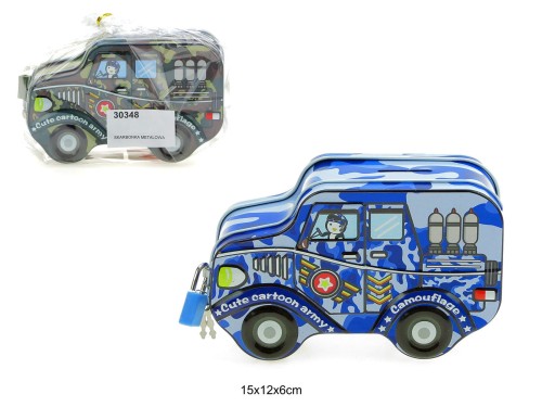 SKARBONKA METALOWA SAMOCHÓD 30348