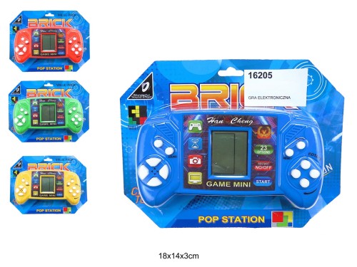 GRA ELEKTRONICZNA BRICK GAME 16205