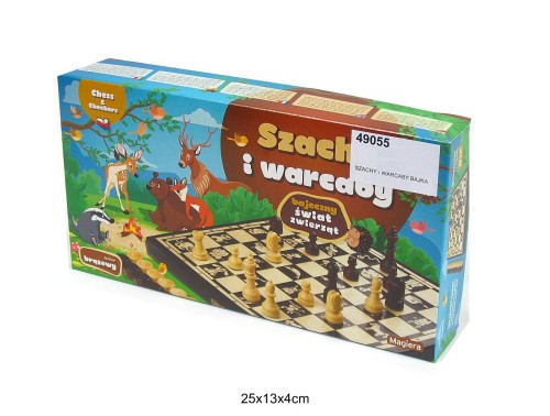 SZACHY I WARCABY BAJKA MAGIERA 49055