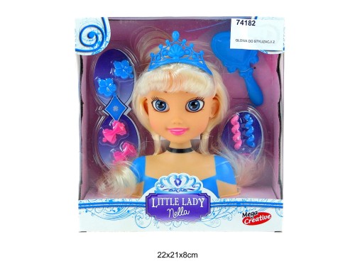 GŁOWA DO STYLIZACJI Z AKCESORIAMI 74182