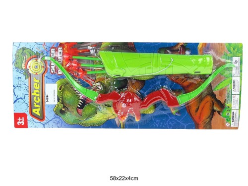ŁUK ZE STRZAŁKAMI DINOZAUR 34294
