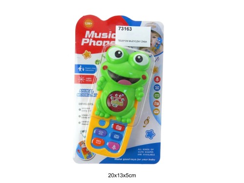 TELEFON MUZYCZNY ŻABA 73163