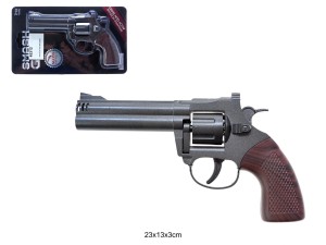 PISTOLET NA SPŁONKĘ METAL 45312