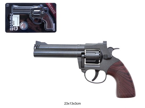 PISTOLET NA SPŁONKĘ METAL 45312