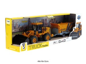 TRAKTOR Z PRZYCZEPĄ ŚWIATŁO DŹWIĘK 86093