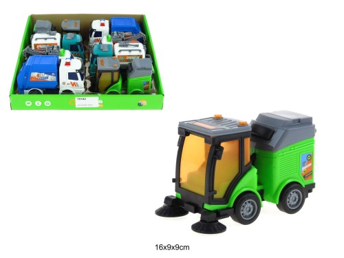 AUTO SŁUŻBY 16CM 4 WZORY 75182