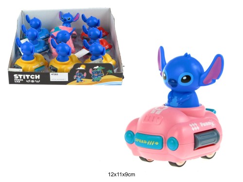 AUTO ZE ZWIERZAKIEM 11 CM 4 KOLORY 47283