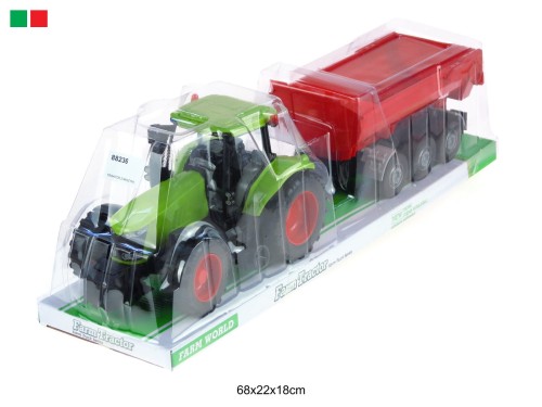 TRAKTOR Z MASZYNĄ ROLNICZĄ 88236