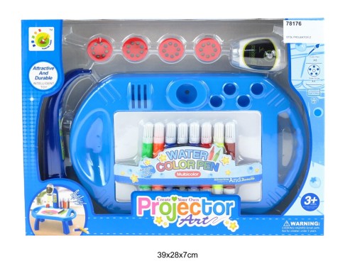 STÓŁ PROJEKTOR Z FLAMASTRAMI 78176