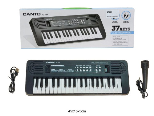 KEYBOARD Z MIKROFONEM KABEL USB 21226