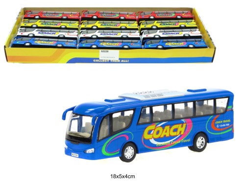 AUTOBUS METALOWY 4 KOLORY 52228