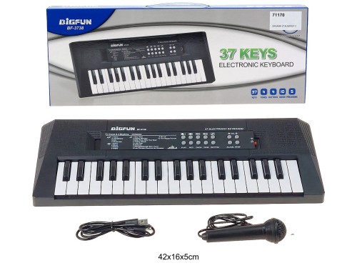 ORGANKI 37 KLAWISZY Z MIKROFONEM 71170