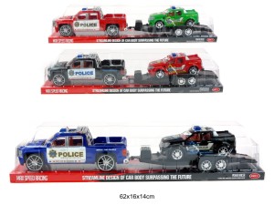 AUTO POLICJA Z PRZYCZEPKĄ 26214