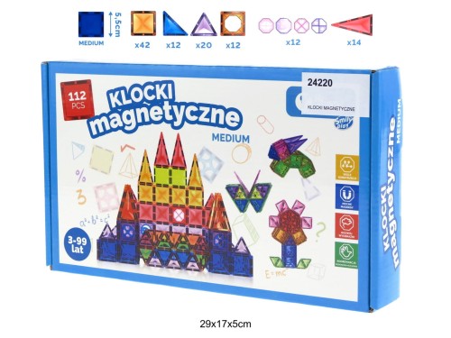 KLOCKI MAGNETYCZNE 112EL. 24220
