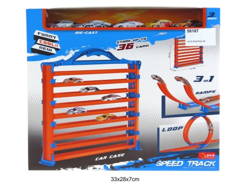 AUTA RESORAKI ZE STOJAKIEM 58187