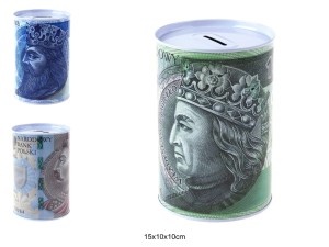 SKARBONKA PUSZKA BANKNOTY 10X15 68155