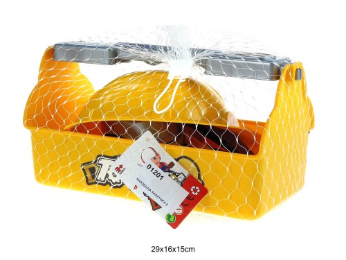 NARZĘDZIA SKRZYNKA Z KASKIEM 01201