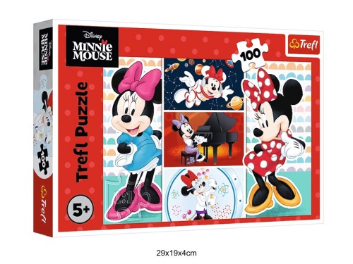 PUZZLE 100 ZABAWNA MINNIE 41079