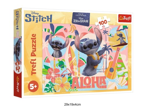 PUZZLE 100 STITCH I PRZYJACIELE W AKCJI 40998