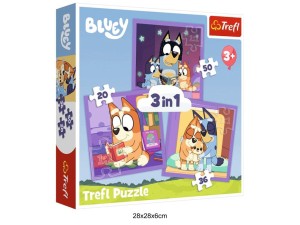 PUZZLE 3W1 POZNAJ BLUEY 41202