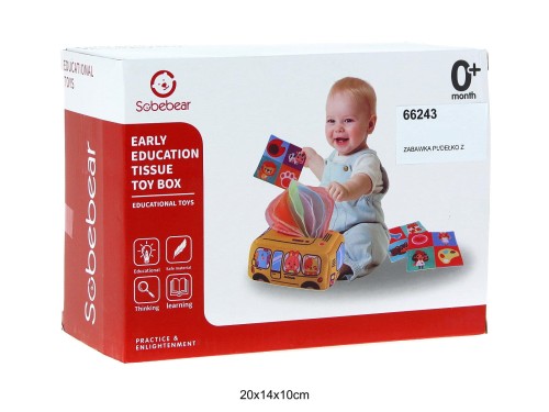 ZABAWKA PUDEŁKO Z CHUSTECZKAMI 66243