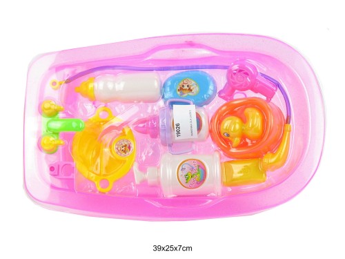 WANIENKA DLA LALEK Z AKCESORIAMI 195707 19026