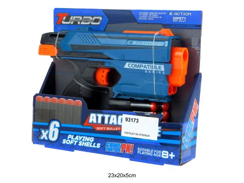 PISTOLET NA STRZAŁKI AKCESORIA 93173