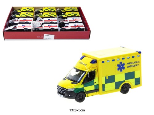 KINSMART MERCEDES SPTINTER AMBULANS 20216