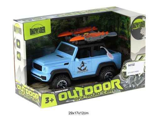AUTO JEEP Z DESKĄ SURFINGOWĄ NA BATERIE 14132