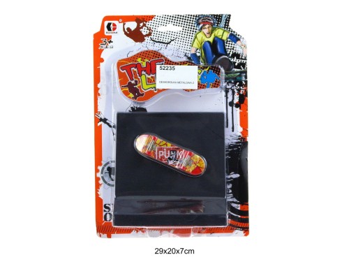 DESKOROLKA METALOWA Z TOREM 52235