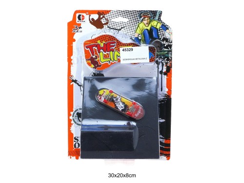 DESKOROLKA METALOWA Z TOREM 45329