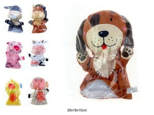 PACYNKA PLUSZOWA 27CM 7 WZORÓW 25085