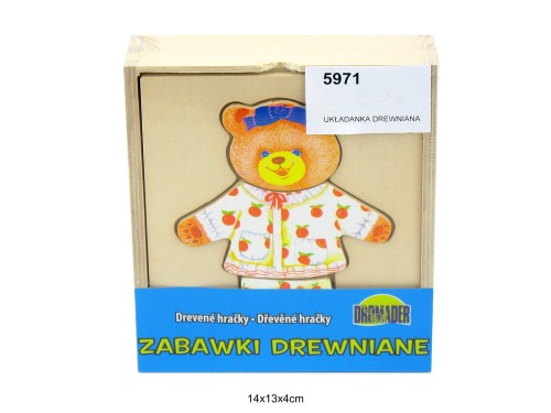 UKŁADANKA DREWNIANA MISIO 001981 5971