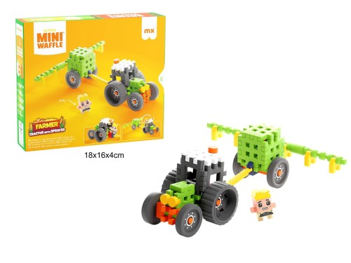 MINI WAFFLE FARMER 50 TRAKTOR Z OPRYSKIWACZEM 50291