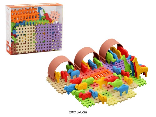 MINI WAFFLE 62 EL. ZWIERZĘTA 50289