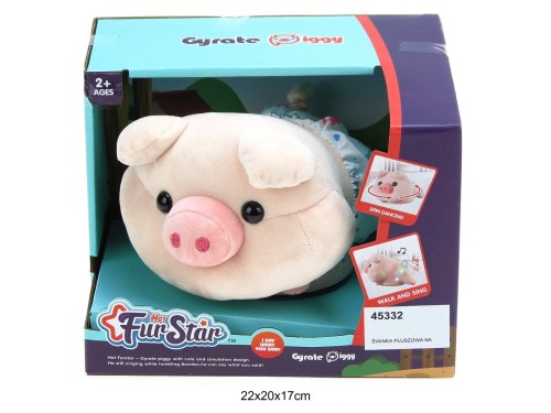 ŚWINKA PLUSZOWA NA BATERIE 45332