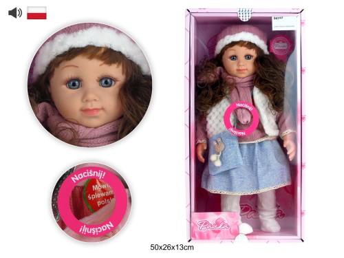 LALKA PAULA Z DŹWIĘKIEM JĘZYK POLSKI 94197
