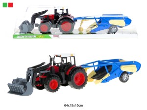 TRAKTOR Z MASZYNĄ ROLNICZĄ 88247