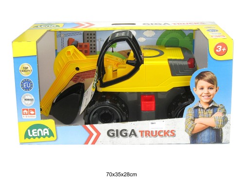 LENA KOPARKA CZARNO ŻOŁTA 9641