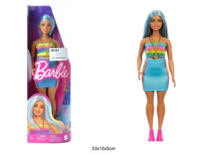 LALKA BARBIE TĘCZOWA 96191