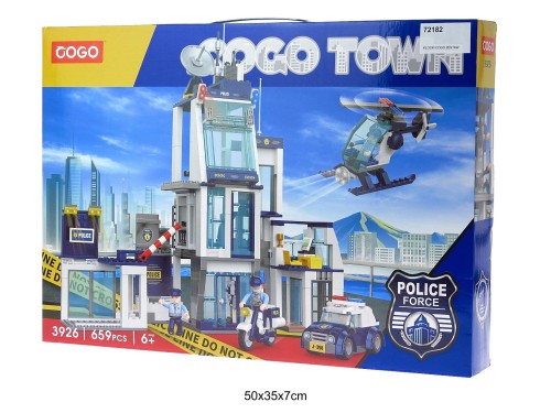 KLOCKI COGO ZESTAW POLICYJNY 649EL. 72182