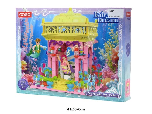 KLOCKI COGO DOMEK SYRENKI 520 EL. 30401