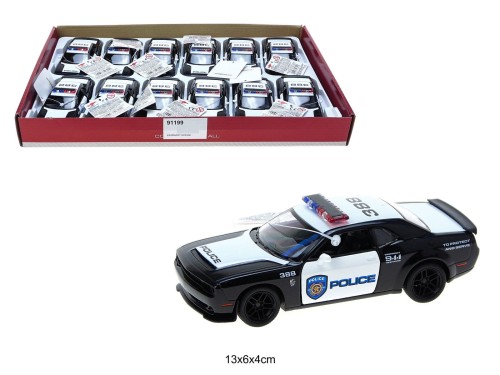 KINSMART DODGE CHALLENGER POLICJA 91199