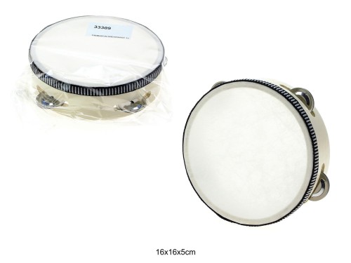 TAMBURYN DREWNIANY 14 CM 33309